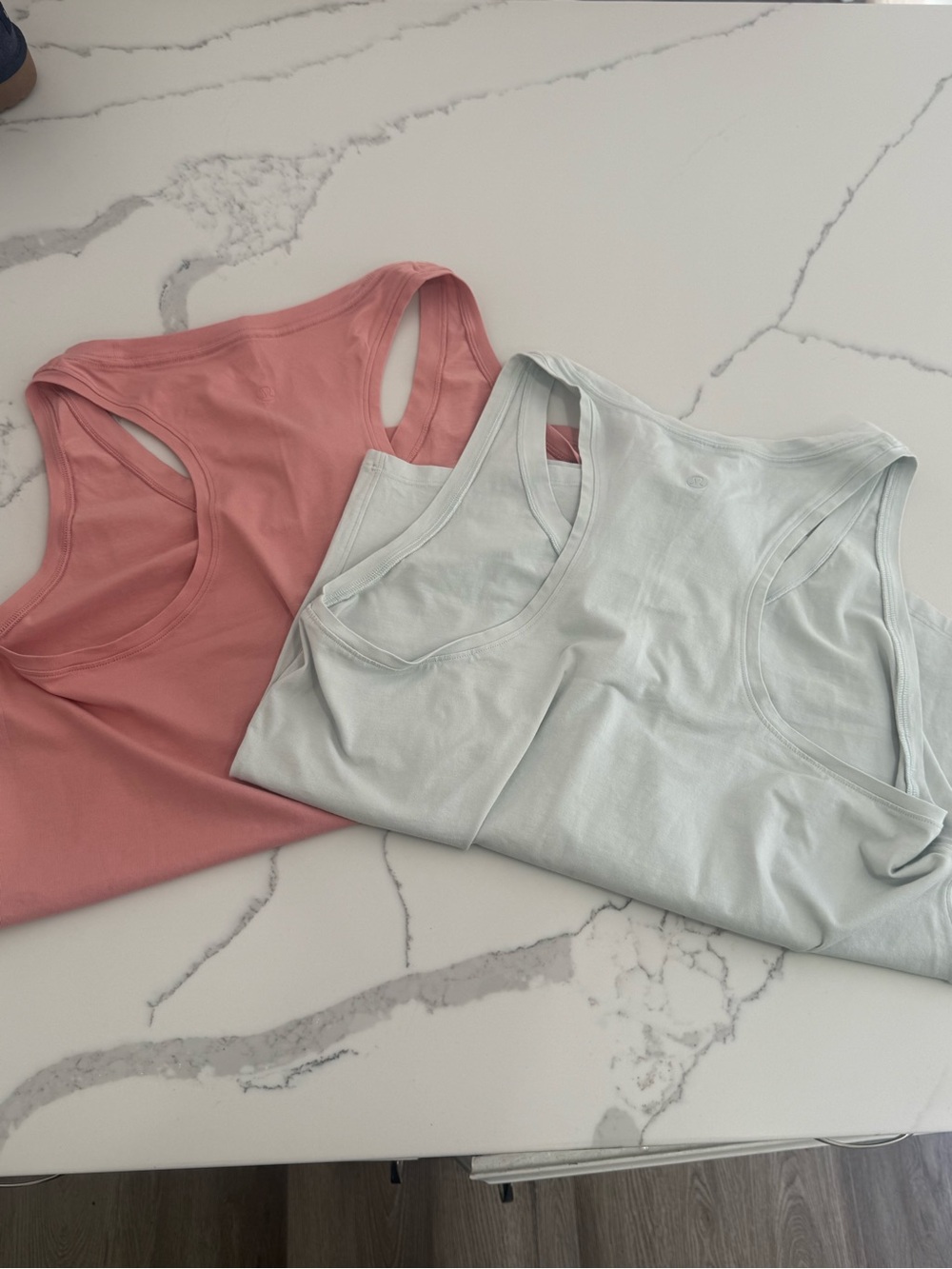 Lululemon Love Tank Bundle Pink & Mint Racerback Sz Large/10